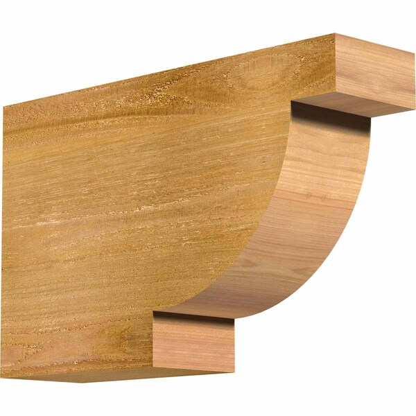 Ekena Millwork Alpine Rough Sawn Rafter Tail, Western Red Cedar, 4"W x 10"H x 16"L RFT04X10X16ALP00RWR - main